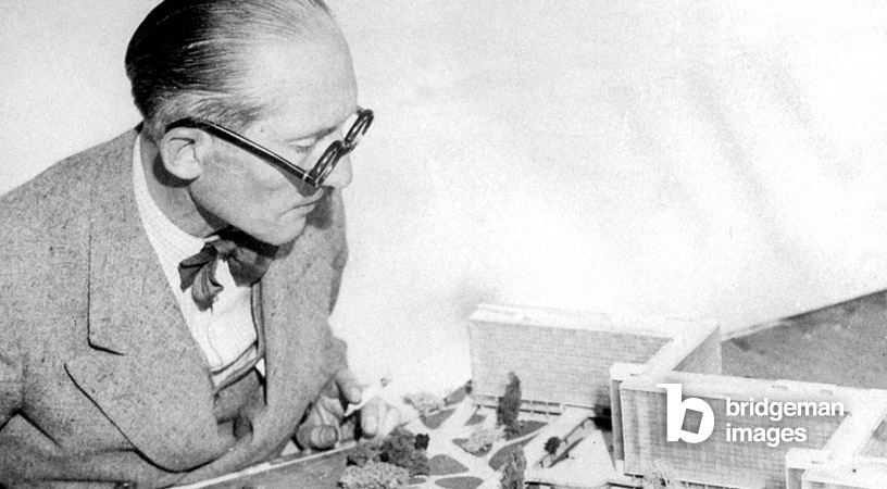 L'architecte français Le Corbusier
