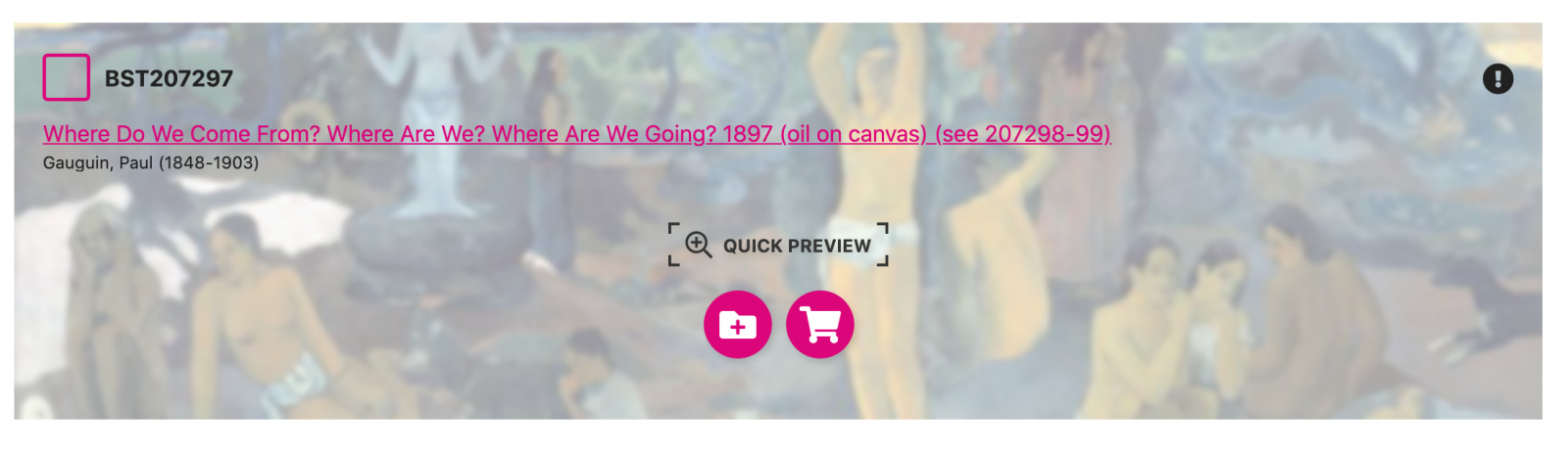 If there is no plus sign on the shopping cart, it means the image is not available as an online purchase/download. 