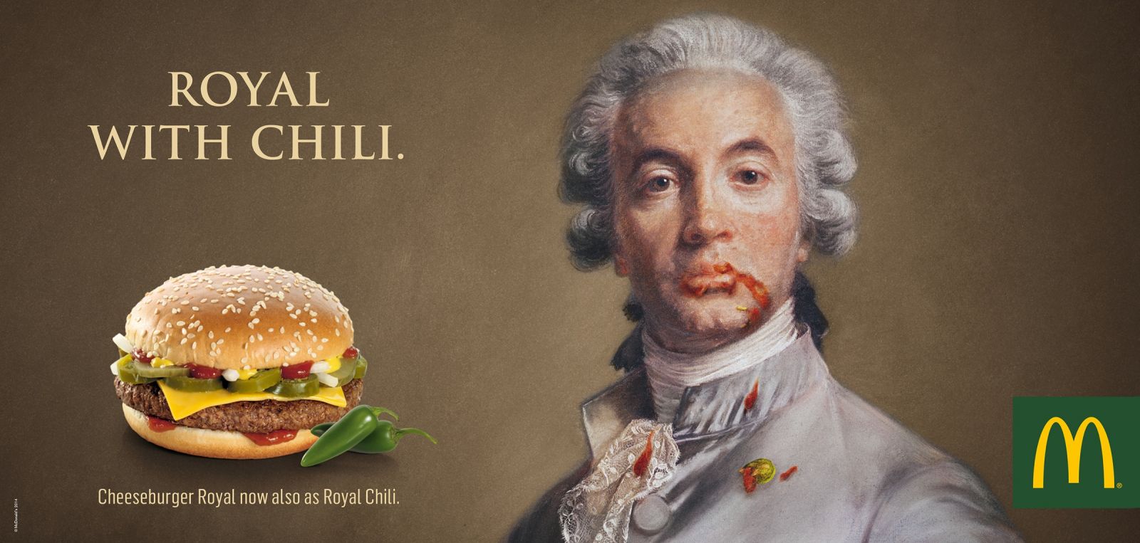 McDonald's: Royal with Cheese, Royal with Chili, Royal with Sauce Deluxe / TBWA, Zurich, Switzerland / Creative Directors:Thomas Ammann, Marietta Albinus / Art Director:Werner Schellenberg / Copywriter:Sara Steinmann
